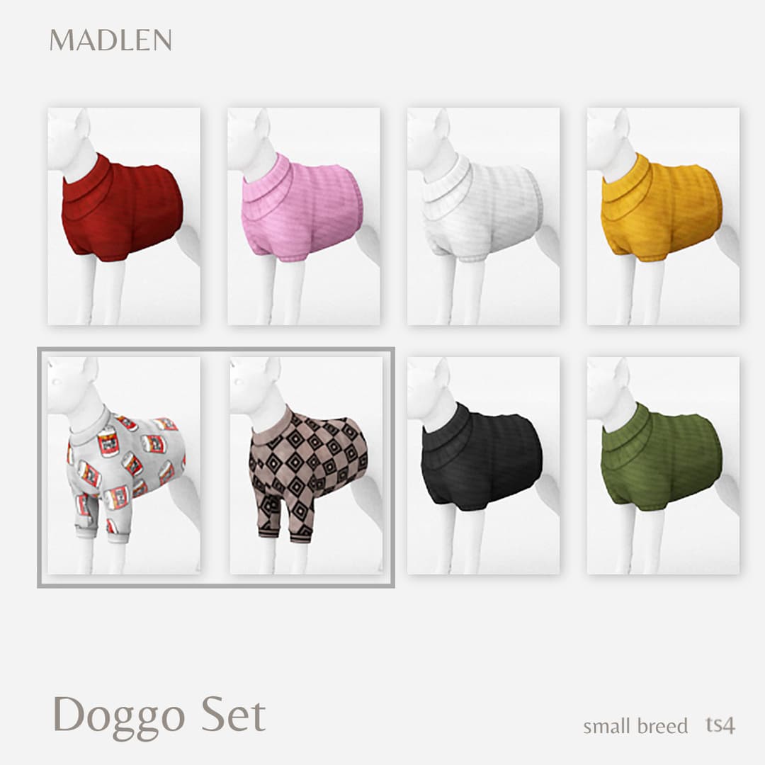 Галерея мода Одежда для собак Doggo Set #1